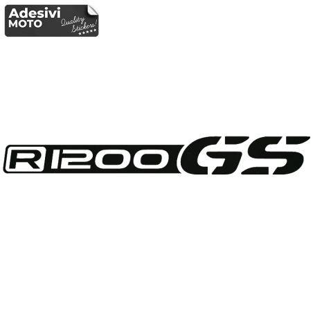 Adesivo "R 1200 GS" Bmw Tipo 2 Serbatoio-Codone-Casco