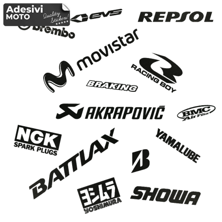 Adesivo Personalizzato Generico Fiancate-Serbatoio-Codone-Casco