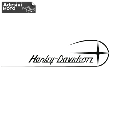 Autocollant "Harley Davidson Motor Cycles" Moderne Type 5 Pare-brise-Casque