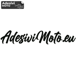Adesivo Testo Personalizzato Scrittura a Mano Tipo 3 per Moto-Casco-Serbatoio