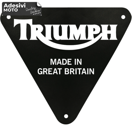 Adesivo Logo Triumph Tipo 2 Frontale-Serbatoio-Parafango-Casco