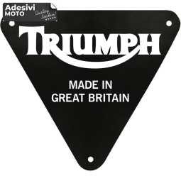 Adesivo Logo Triumph Tipo 2 Frontale-Serbatoio-Parafango-Casco