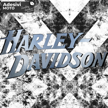Adesivo "Harley Davidson" Tipo 4 Parafango-Serbatoio-Casco-Codone-Valigie