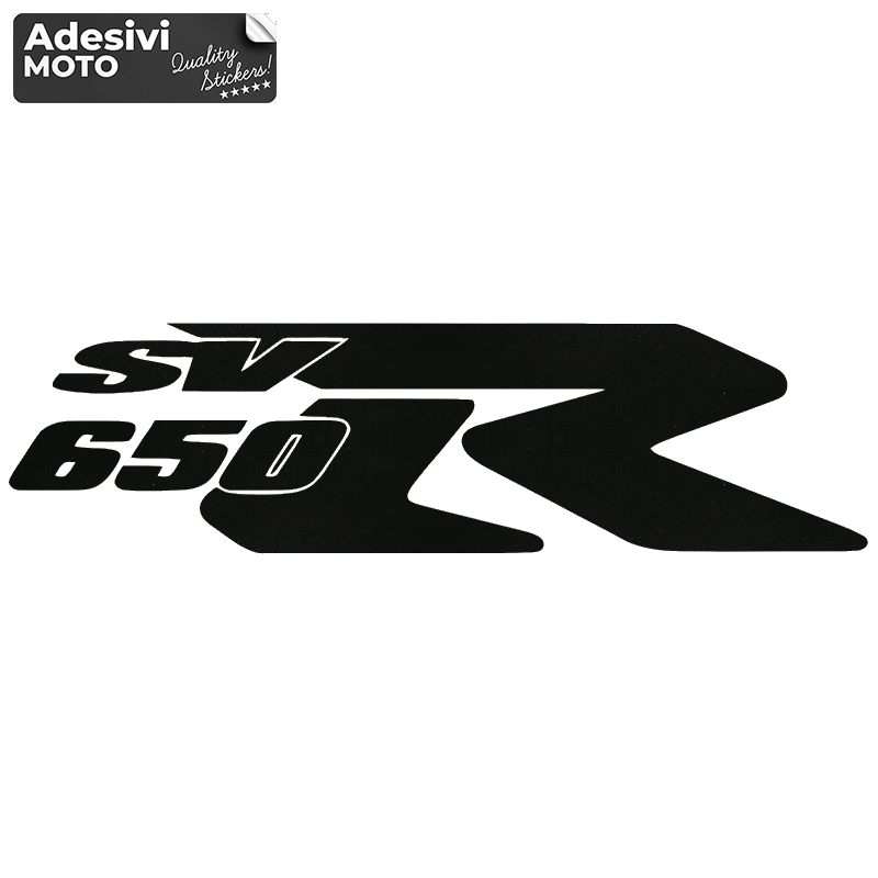 Autocollant Suzuki "SV 650 R" Type 2 Réservoir-Queue-Côtés-Aile-Casque