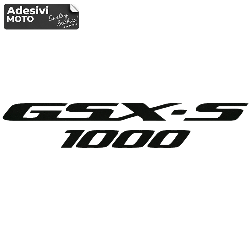 Adesivo Suzuki "GSX S 1000" Tipo 2 Serbatoio-Codone-Fiancate-Parafango-Casco