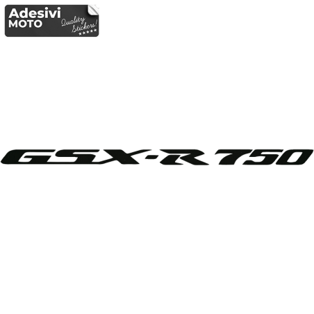 Adesivo Suzuki "GSX-R 750" Serbatoio-Codone-Fiancate-Parafango-Casco
