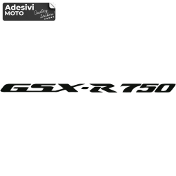 Adesivo Suzuki "GSX-R 750" Serbatoio-Codone-Fiancate-Parafango-Casco