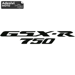 Autocollant Suzuki "GSX-R 750" Type 2 Réservoir-Queue-Côtés-Aile-Casque