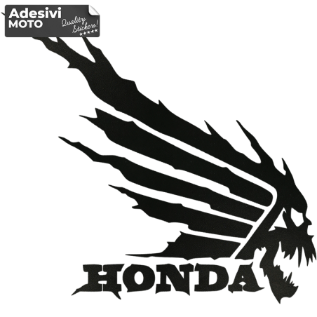 Adesivo Scheletro Honda Tipo 2 Casco-Parafango-Fiancate-Serbatoio-Codone
