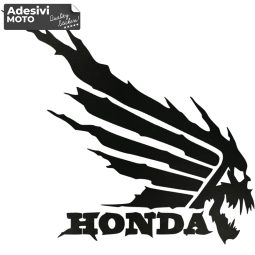 Autocollant Squelette Honda Type 2 Casque-Aile-Côtés-Réservoir-Queue