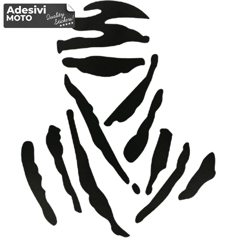 Adesivo Logo Dakar Serbatoio-Valigie-Codone-Casco
