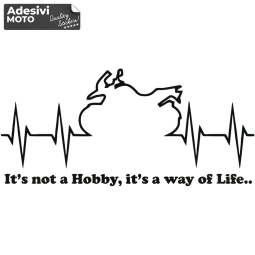 "It’s not a Hobby, is a way of Life.." Bmw GS Sticker Type 2 Fuel Tank-Helmet-Sides-Tail
