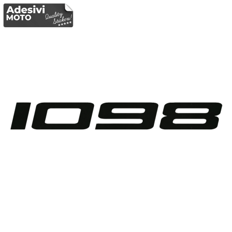 Autocollant "1098" Réservoir-Côtés-Carénage Inférieur-Queue-Casque