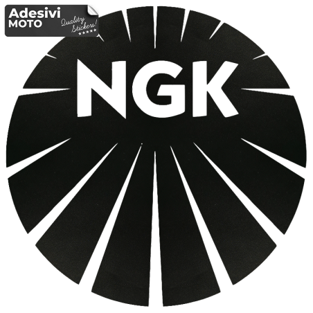 Autocollant "NGK" Réservoir-Casque-Scooter-Réglage-Voiture