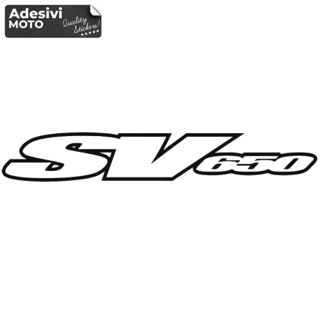 Adesivo Suzuki "SV 650" Tipo 2 Serbatoio-Codone-Fiancate-Parafango-Casco