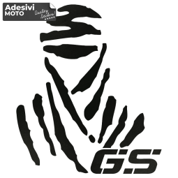 Adesivo Logo Dakar + "GS" Serbatoio-Parafango-Casco