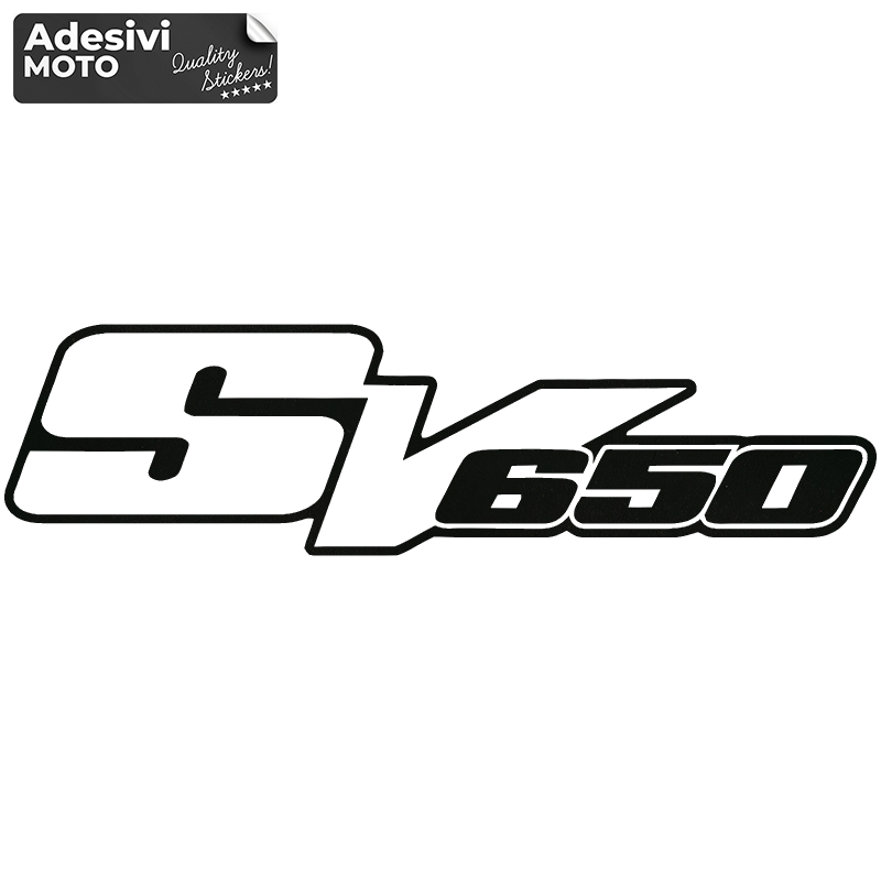Adesivo Suzuki "SV 650" Tipo 3 Serbatoio-Codone-Fiancate-Parafango-Casco