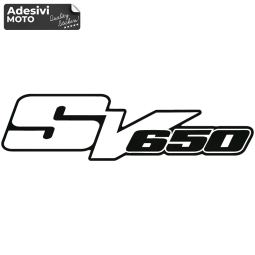 Adesivo Suzuki "SV 650" Tipo 3 Serbatoio-Codone-Fiancate-Parafango-Casco