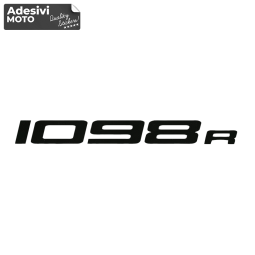 "1098R" Sticker Fuel Tank-Sides-Tip-Tail-Helmet