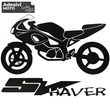 Autocollant "SV Haver" Type 2 Réservoir-Queue-Côtés-Aile-Casque