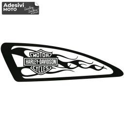 Adesivo "Harley Davidson Motorcycles" Sinistro per Serbatoio