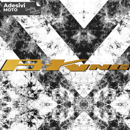 Adesivo Suzuki "B-King" Tipo 2 Serbatoio-Codone-Fiancate-Parafango-Casco