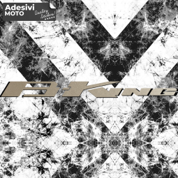 Adesivo Suzuki "B-King" Tipo 2 Serbatoio-Codone-Fiancate-Parafango-Casco
