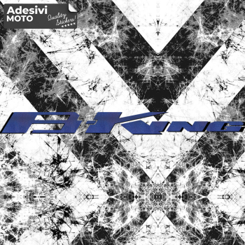 Adesivo Suzuki "B-King" Tipo 2 Serbatoio-Codone-Fiancate-Parafango-Casco