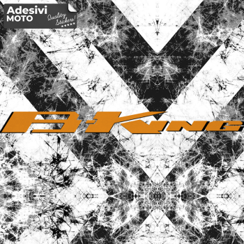 Adesivo Suzuki "B-King" Tipo 2 Serbatoio-Codone-Fiancate-Parafango-Casco