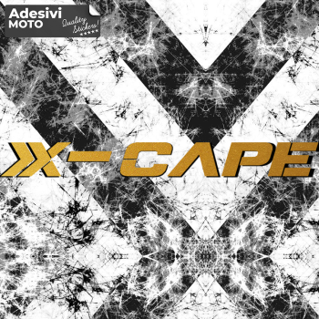 Moto Morini "XCape" Sticker Fuel Tank-Sides-Tip-Tail-Helmet