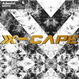 Autocollant Moto Morini "XCape" Réservoir-Côtés-Carénage Inférieur-Queue-Casque