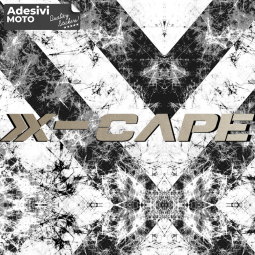 Autocollant Moto Morini "XCape" Réservoir-Côtés-Carénage Inférieur-Queue-Casque