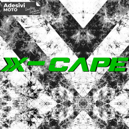 Autocollant Moto Morini "XCape" Réservoir-Côtés-Carénage Inférieur-Queue-Casque