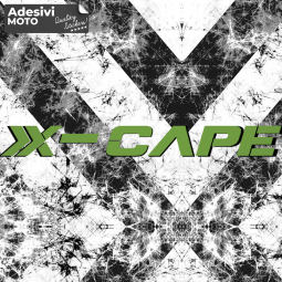 Adesivo Moto Morini "XCape" Serbatoio-Fiancate-Vasca-Codone-Casco