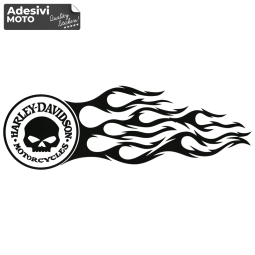 Adesivo Fiamma "Harley Davidson Motorcycles" Tipo 3 Serbatoio-Parafango-Casco