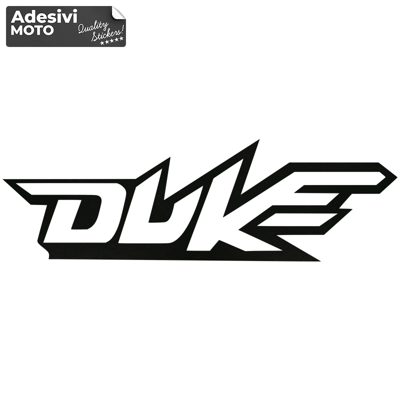 Adesivo Ktm "Duke" Tipo 2 Casco-Fiancate-Serbatoio-Codone-Parafango