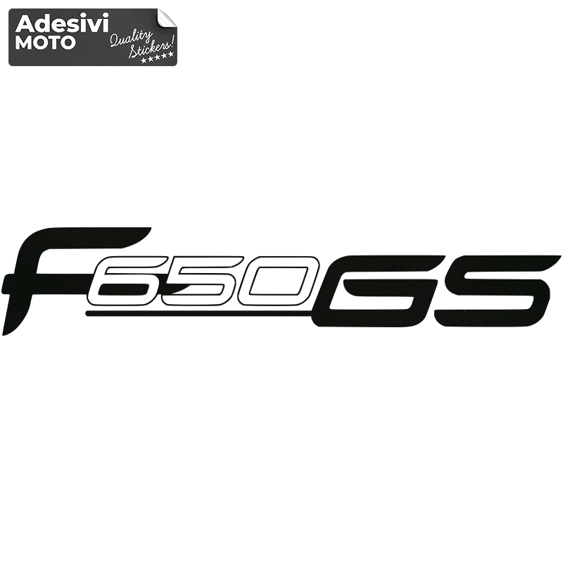 Bmw "F 650 GS" Type 2 Sticker Fuel Tank-Tail-Helmet-Fairing
