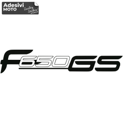 Autocollant Bmw "F 650 GS" Type 2 Réservoir-Queue-Casque-Pare-brise