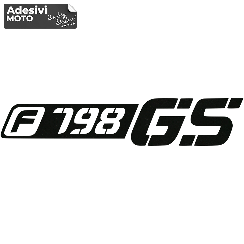Adesivo Bmw "F 798 GS" Serbatoio-Codone-Casco-Cupolino