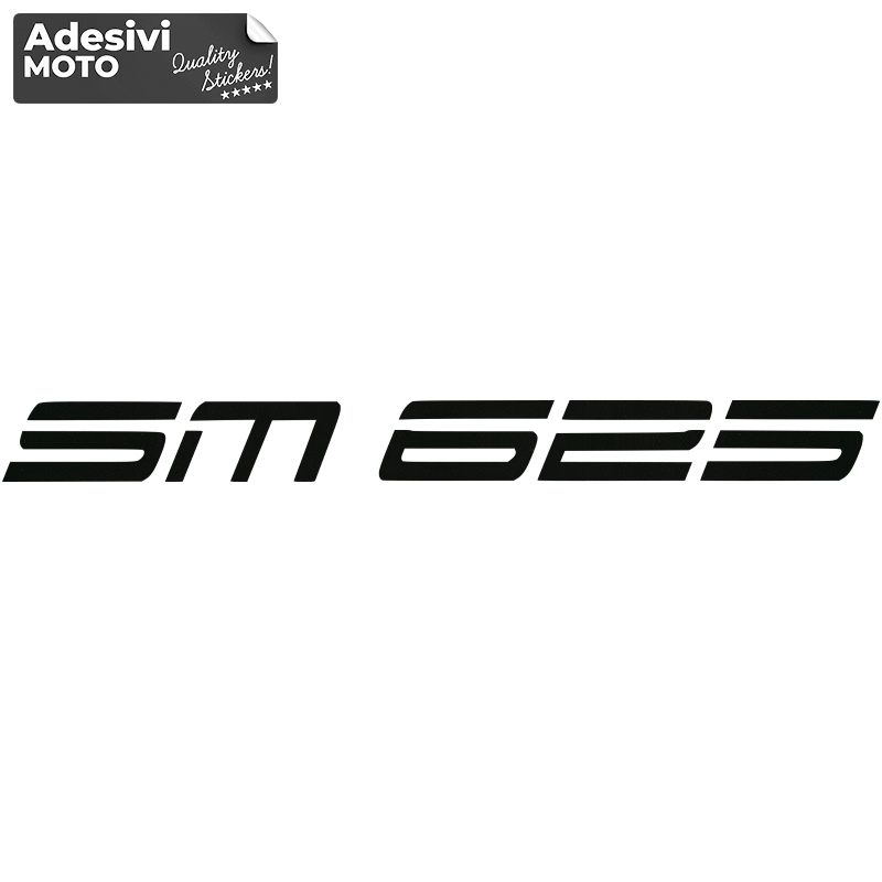 Adesivo KTM "SM 625" Tipo 2 Casco-Fiancate-Serbatoio-Codone-Parafango