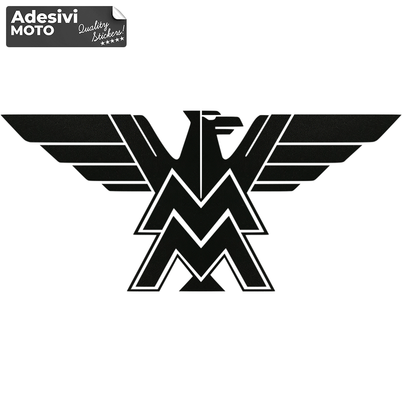 Adesivo Logo Moto Morini Casco-Fiancate-Serbatoio-Codone-Parafango