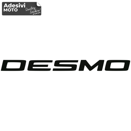 Autocollant "Desmo" Type 2 Réservoir-Côtés-Carénage Inférieur-Queue-Casque