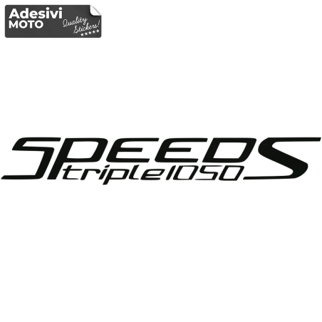 Adesivo "Speed Triple 1050 S" Frontale-Serbatoio-Parafango-Casco