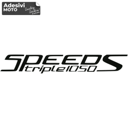 Adesivo "Speed Triple 1050 S" Frontale-Serbatoio-Parafango-Casco
