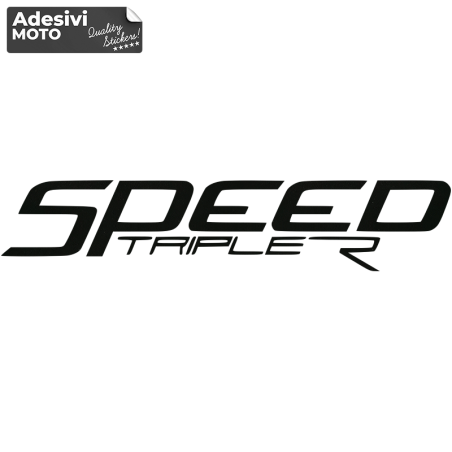 Autocollant "Speed Triple 1050 R" Avant-Réservoir-Aile-Casque