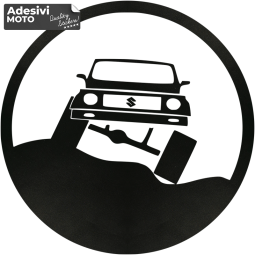 Adesivo Fuoristrada Suzuki Samurai Cofano-Sportelli-Fiancate