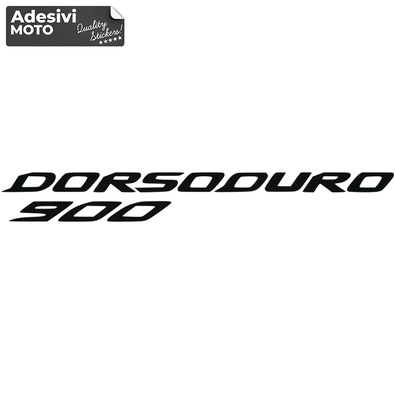 Autocollant "Dorsoduro 900" Type 2 Réservoir-Côtés-Carénage Inférieur-Queue-Casque
