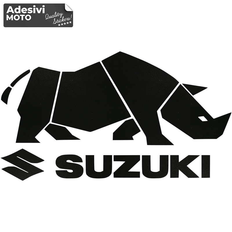 Autocollant Rhinocéros Suzuki Compteurs-Carénages-Capot-Verres