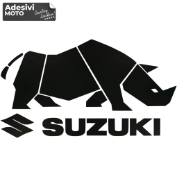 Autocollant Rhinocéros Suzuki Compteurs-Carénages-Capot-Verres