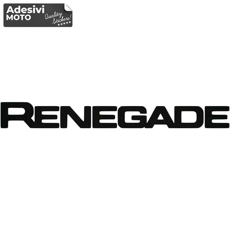 Adesivo Jeep "Renegade" Cofano-Sportelli-Fiancate